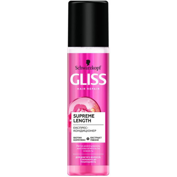 Фото - Спрей для волос Schwarzkopf Prof. Gliss Kur Supreme Length 200 мл (9000101201376)