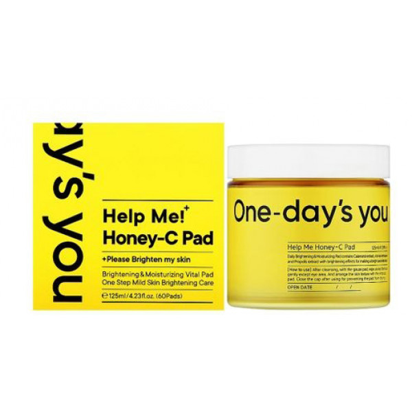 Фото - Тонер для лица One-Day's You HELP ME HONEY-C PAD 125 мл (8809452671675)