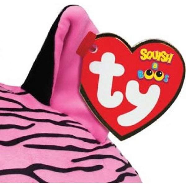 Фото - Мягкая игрушка животное TY SQUISH-A-BOOS 39194 Зебра "ZOEY" 40 см (39194)