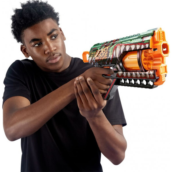 Фото - Бластер многозарядный ZURU X-SHOT Skins Griefer Beast Out (12 патронов) (36561A)