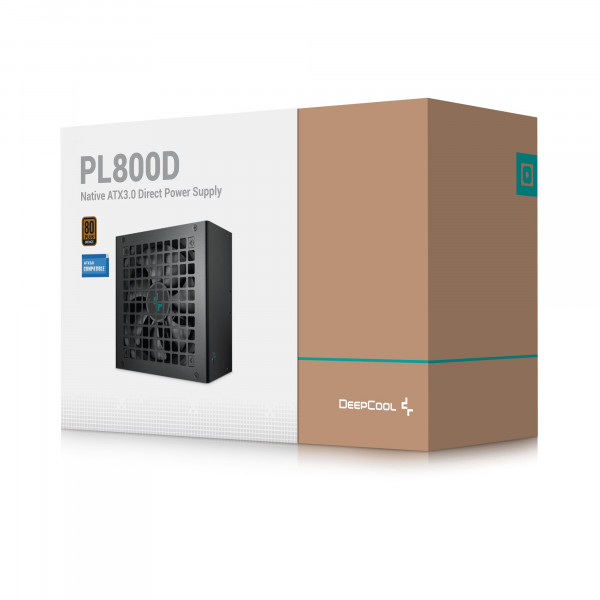 Фото - Блок питания для ПК Deepcool PL800D (R-PL800D-FC0B-EU-V2) 800W