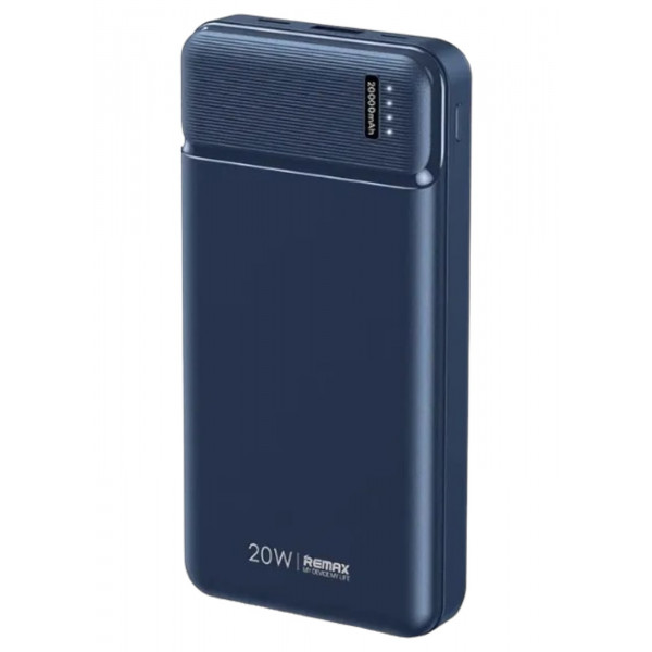 Фото - Батарея мобильная Remax RPP-288 Pure 20000mAh Blue (6954851241614)