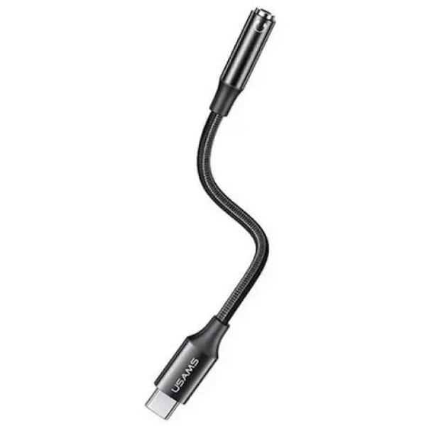 Фото - Переходник Usams US-SJ599 AU16 USB Type-C - 3.5DC (SJ599YPTC01)