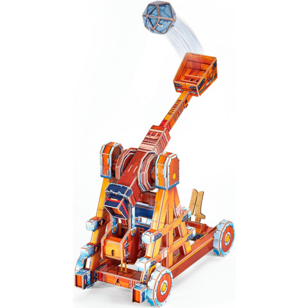 Фото - 3D пазлы Cubic Fun STEM "КАТАПУЛЬТА" (DS1086h)