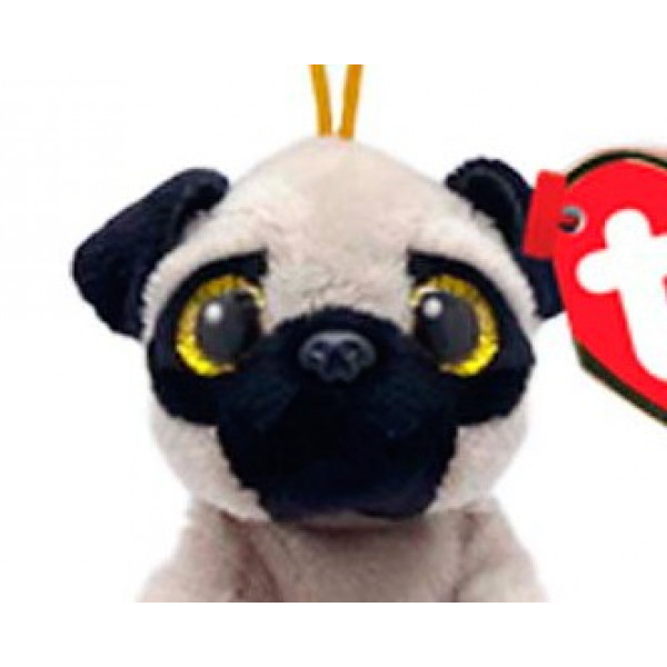 Фото - Мягкая игрушка животное TY Beanie Bellies 43104 Мопс "IZZY" 12см (43104)