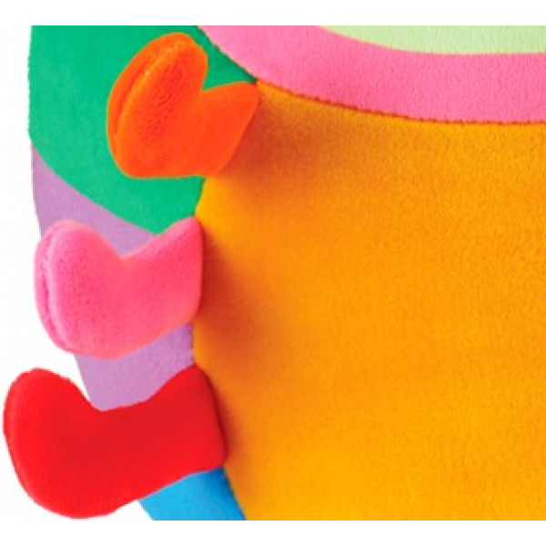 Фото - Мягкая игрушка животное TY SQUISH-A-BOOS 39237 Жучок "CATERPILLAR" 20 см (39237)