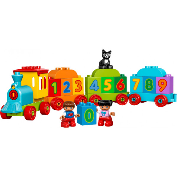 Фото - Конструктор LEGO DUPLO Поезд «Считай и играй» (10847)