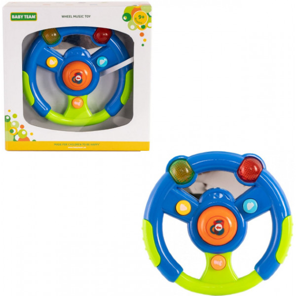 Фото - Интерактивный руль Baby Team Музыкальный руль (8628)
