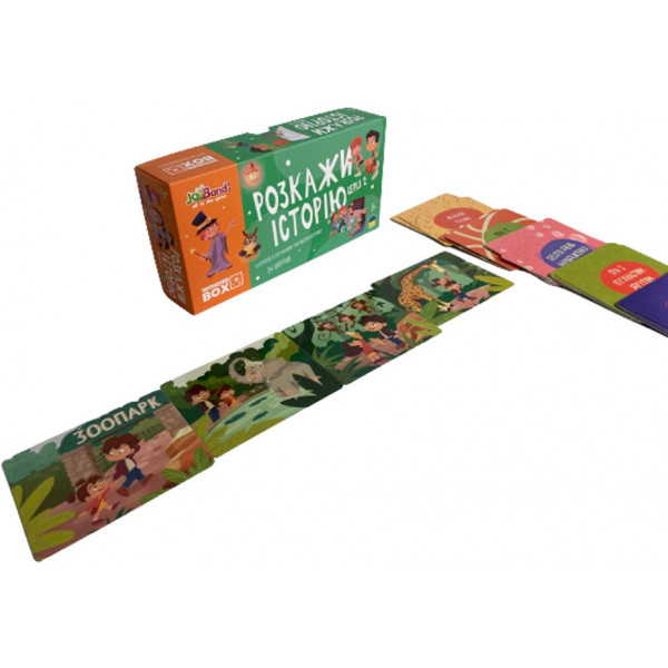 Фото - Настольная игра развивающая (3-4 года) JoyBand-Bontoy "Расскажи историю". Серия №2 (WB102)
