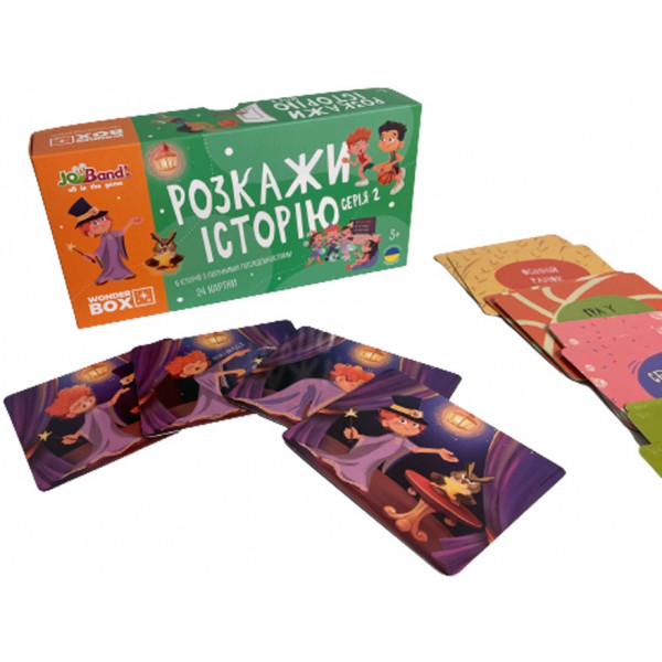 Фото - Настольная игра развивающая (3-4 года) JoyBand-Bontoy "Расскажи историю". Серия №2 (WB102)