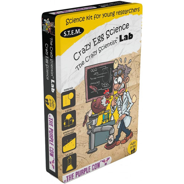 Фото - Набор для исследования JoyBand-Purple cow Лаборатория безумного ученого "Безумная наука о яйцах" (3736)
