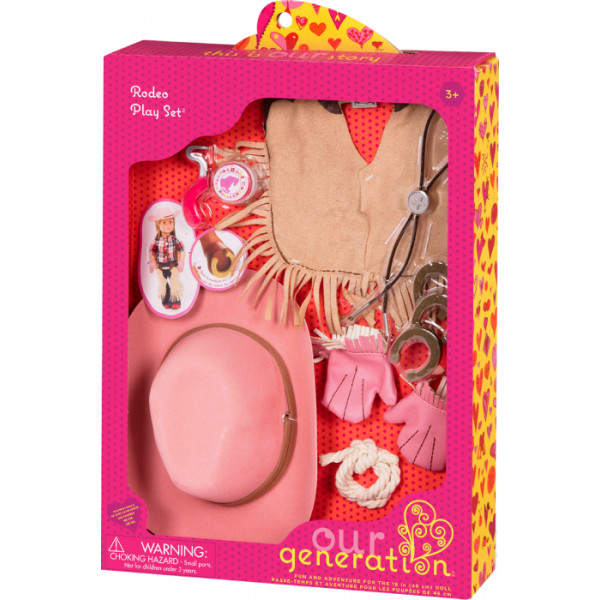 Фото - Одежда и аксессуары для куклы Our Generation Родео (BD37284Z)