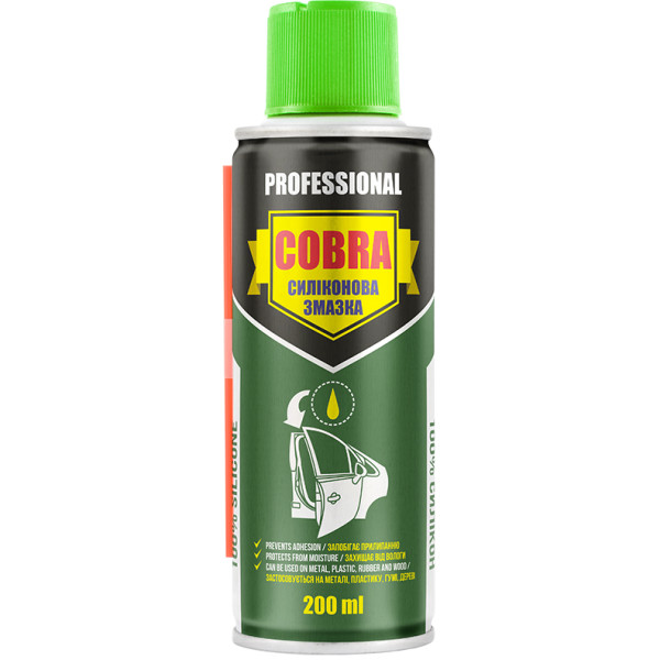 Фото - Смазка для авто Cobra SILICONE SPRAY 200 мл (NX20200)