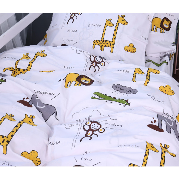 Фото - Комплект постельного белья детский MirSon 143х210 см Kids Time 17-0132 Lion King Бязь (2200007074457)