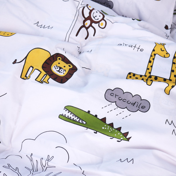 Фото - Комплект постельного белья детский MirSon 143х210 см Kids Time 17-0132 Lion King Бязь (2200007074457)