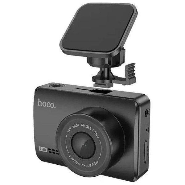 Фото - Видеорегистратор HOCO DV2 Driving recorder with display Black (6942007608176)