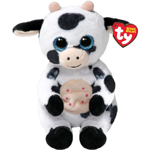 Фото - Мягкая игрушка глазастик TY BEANIE BELLIES Корова "COW" (41287)