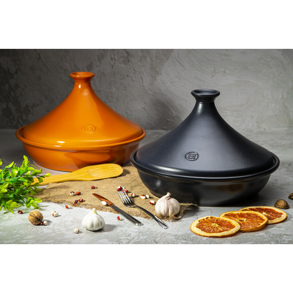 Фото - Кастрюля Emile Henry таджин с крышкой 2.5 л 32 см 715532