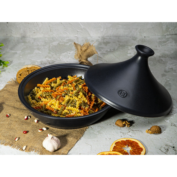 Фото - Кастрюля Emile Henry таджин с крышкой 2.5 л 32 см 715532