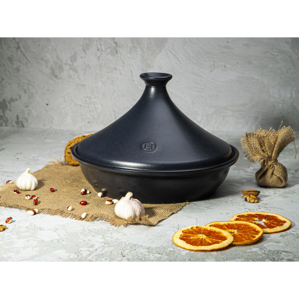 Фото - Кастрюля Emile Henry таджин с крышкой 2.5 л 32 см 715532