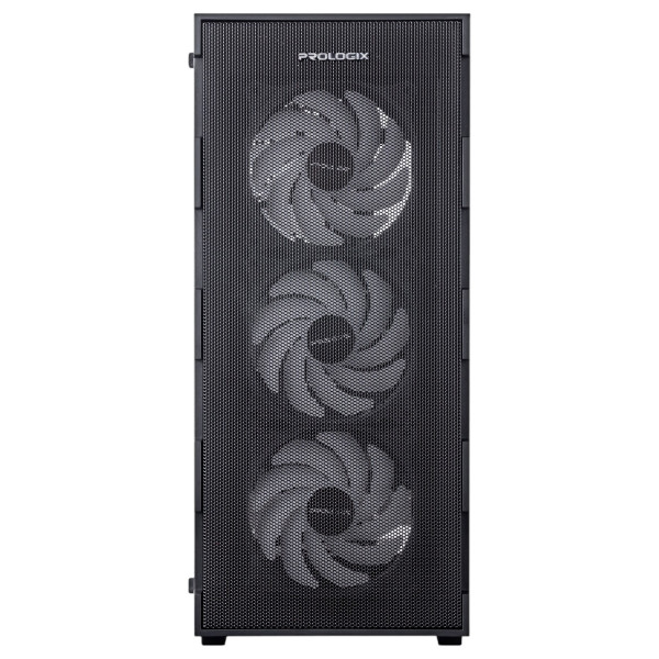 Фото - Корпус ProLogix E115 Tempered Glass&Mesh Black