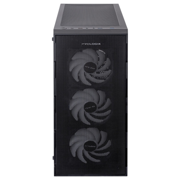 Фото - Корпус ProLogix E115 Tempered Glass&Mesh Black