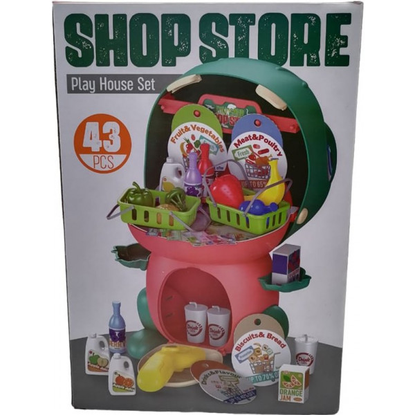 Фото - Сюжетно-ролевая игра. Магазин Otsixe Динозавр Торговый Супермаркет (1368A1)