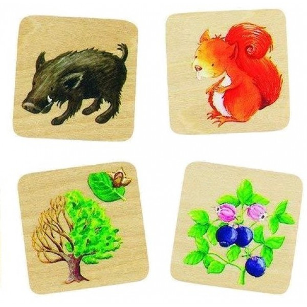 Фото - Настольная игра (до 2 лет) goki Лесная Жизнь (56869G)