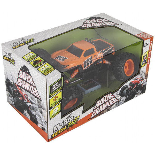 Фото - Радиоуправляемая машинкаMaisto Tech Tech Rock Crawler оранжевый (81152 orange)