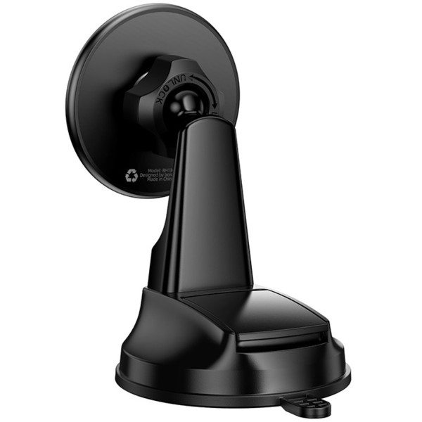 Фото - Автодержатель BOROFONE BH136 Parker ring magnetic car holder(center console) Black (6941991121418)