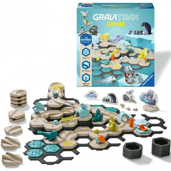 Фото - Пластиковый конструктор GraviTrax Стартовый набор L Junior "Ice" (27060)