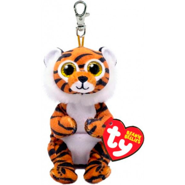 Фото - Мягкая игрушка глазастик TY Beanie Bellies Тигрёнок "CLAWDIA" 12 см (43109)