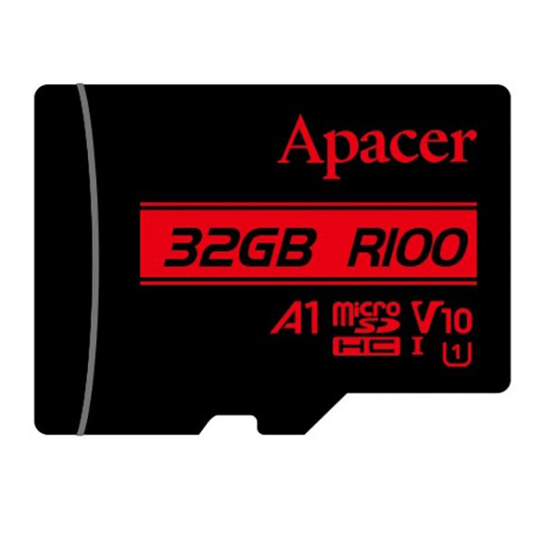 Фото - Карта памяти Apacer MicroSDHC 32GB UHS-I Class 10 (AP32GMCSH10UB-RA)