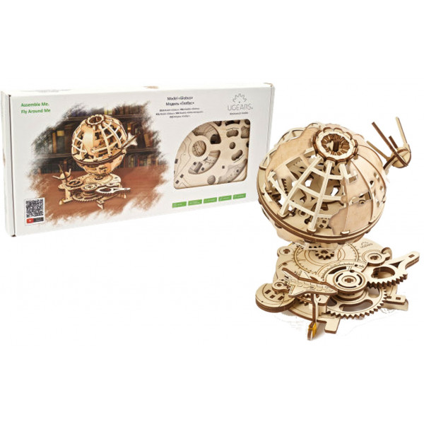 Фото - 3D пазлы Ugears Глобус (70128)