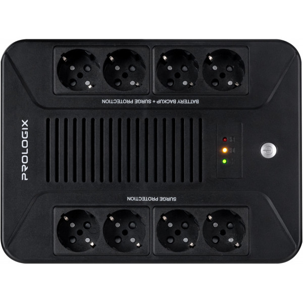 Фото - Источник бесперебойного питания ProLogix 1000 (PLP1000VA8LED)