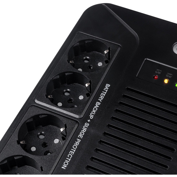 Фото - Источник бесперебойного питания ProLogix 1000 (PLP1000VA8LED)