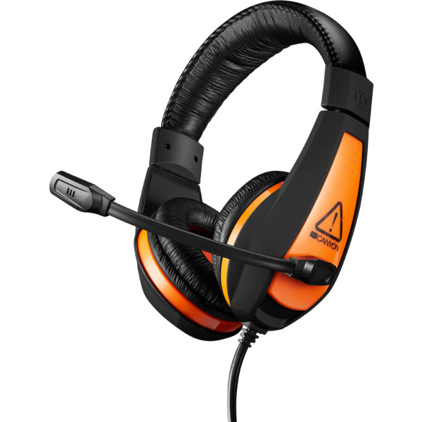 Фото - Гарнитура проводная игровая Canyon CND-SGHS1 Black