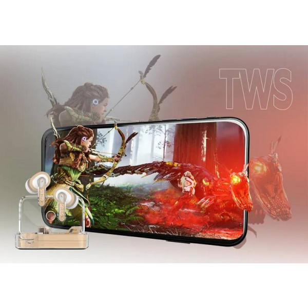 Фото - Наушники вкладыши беспроводные TWS Gelius Incredible 2 GP-TWS033X Beige (99041)