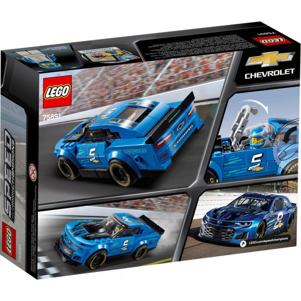 Фото - Конструктор LEGO Speed Champions Гоночный автомобиль Chevrolet Camaro ZL1 (75891)