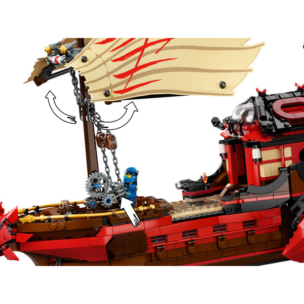 Фото - Конструктор LEGO Ninjago Летающий корабль Мастера Ву (71705)