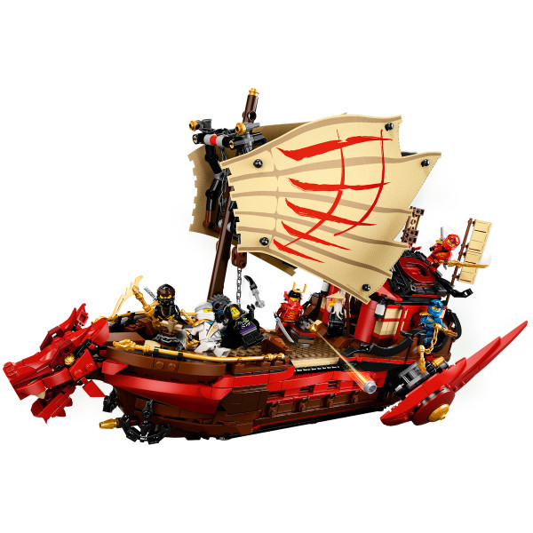 Фото - Конструктор LEGO Ninjago Летающий корабль Мастера Ву (71705)