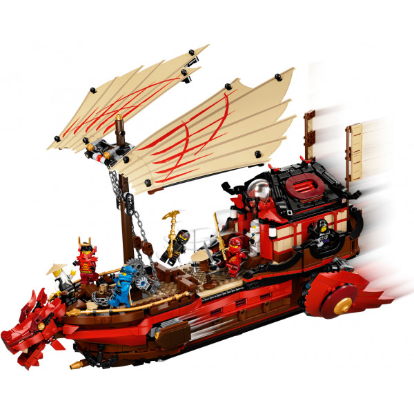 Фото - Конструктор LEGO Ninjago Летающий корабль Мастера Ву (71705)
