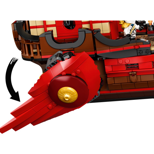 Фото - Конструктор LEGO Ninjago Летающий корабль Мастера Ву (71705)