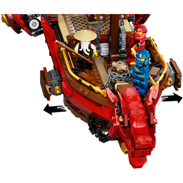 Фото - Конструктор LEGO Ninjago Летающий корабль Мастера Ву (71705)