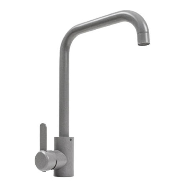 Фото - Смеситель кухонный Platinum KT 11 (3008B-FH) Серый металлик