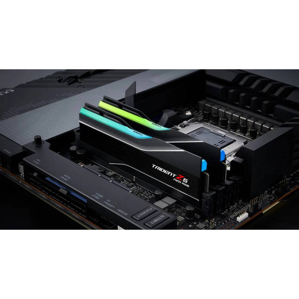 Фото - Память DDR G.Skill Trident Z5 Neo RGB Black DDR5-6000 64GB (2x32GB) (F5-6000J3636F32GX2-TZ5NR)
