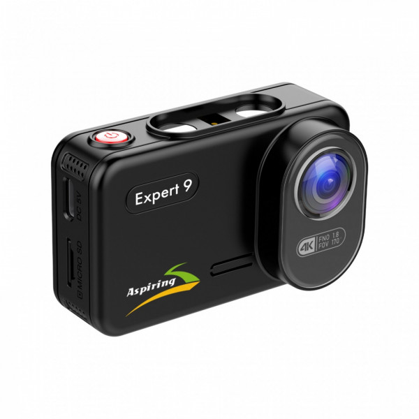 Фото - Видеорегистратор Aspiring Expert 9 Speedcam WI-FI GPS 2K 2 cameras (EX123SS)