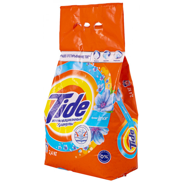 Фото - Стиральный порошок Tide Lenor Touch of Scent 2,4 кг