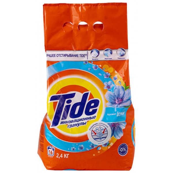 Фото - Стиральный порошок Tide Lenor Touch of Scent 2,4 кг