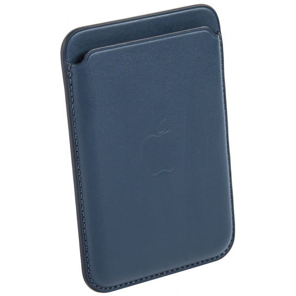 Фото - Чехол для смартфона Apple iPhone Leather Wallet with MagSafe - Baltic Blue (MHLQ3)